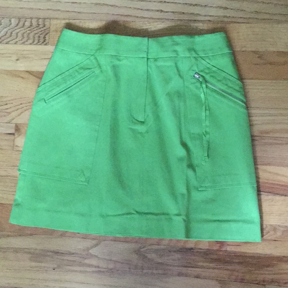 INC sz 4 EUC skirt lime green, wore one time